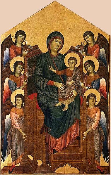 Cimabue, Madonna in Maestà, 1280 c.ca