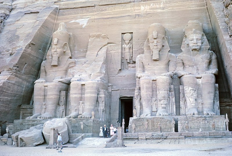 Tempio Grande di Amon ad Abu Simbel, pilone, 1250 a.C.