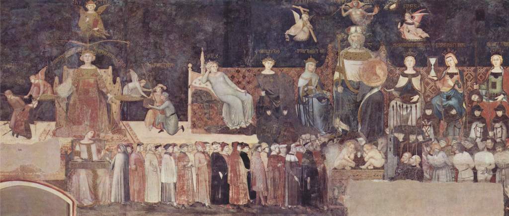 Ambrogio Lorenzetti, Allegoria del Buon Governo, 1338-1339