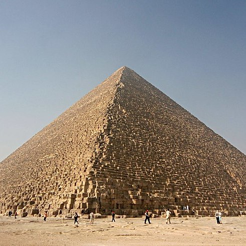 Hemiunu, Piramide di Cheope, 2550 a.C.
