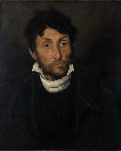 Théodore Géricault, Ritratto di un cleptomane, 1820 c.ca