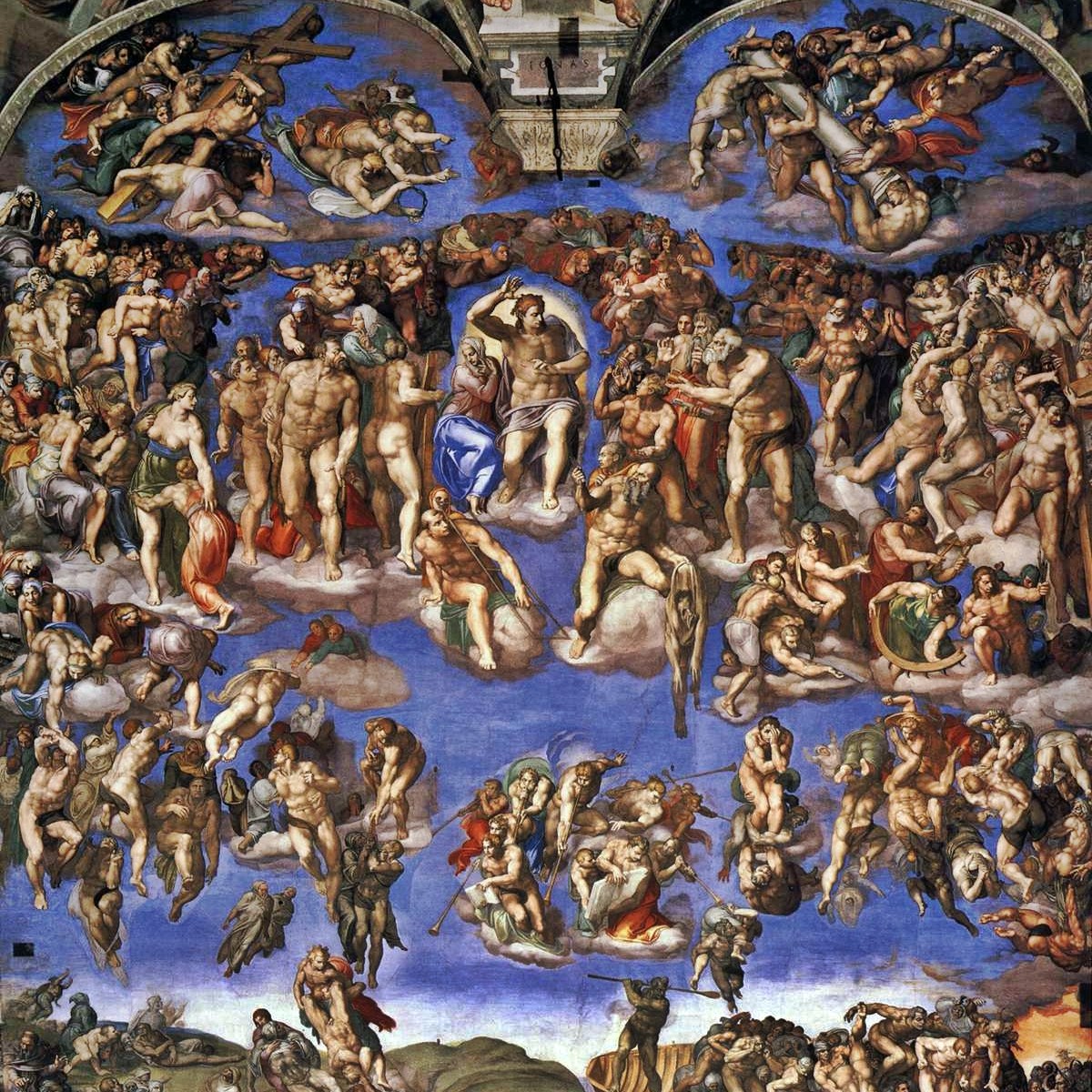 Michelangelo, Giudizio Universale, 1536-1541