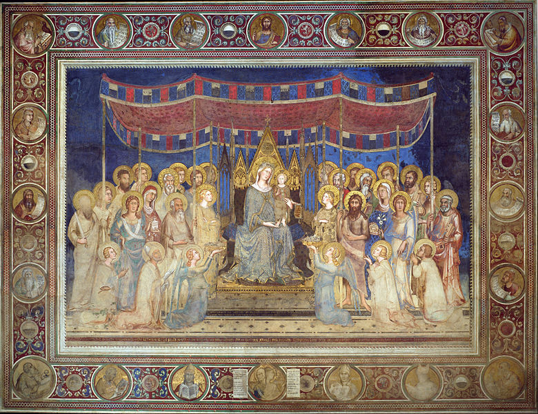 Simone Martini, Madonna in Maestà, 1312-1315