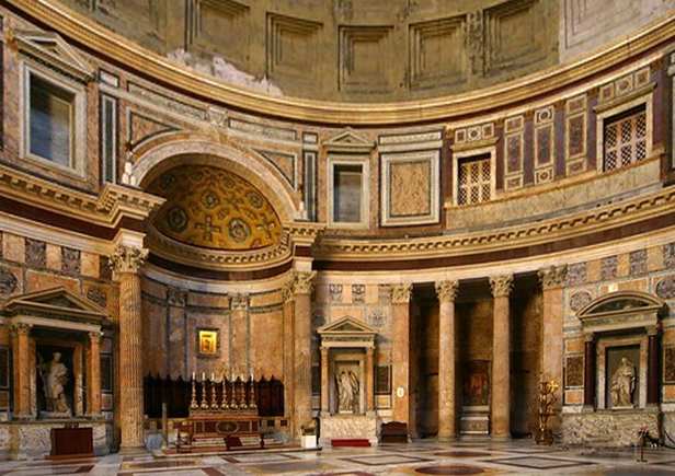 Pantheon, Interno, 112-124 d.C.