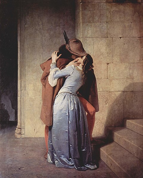 Francesco Hayez, Il Bacio, 1859
