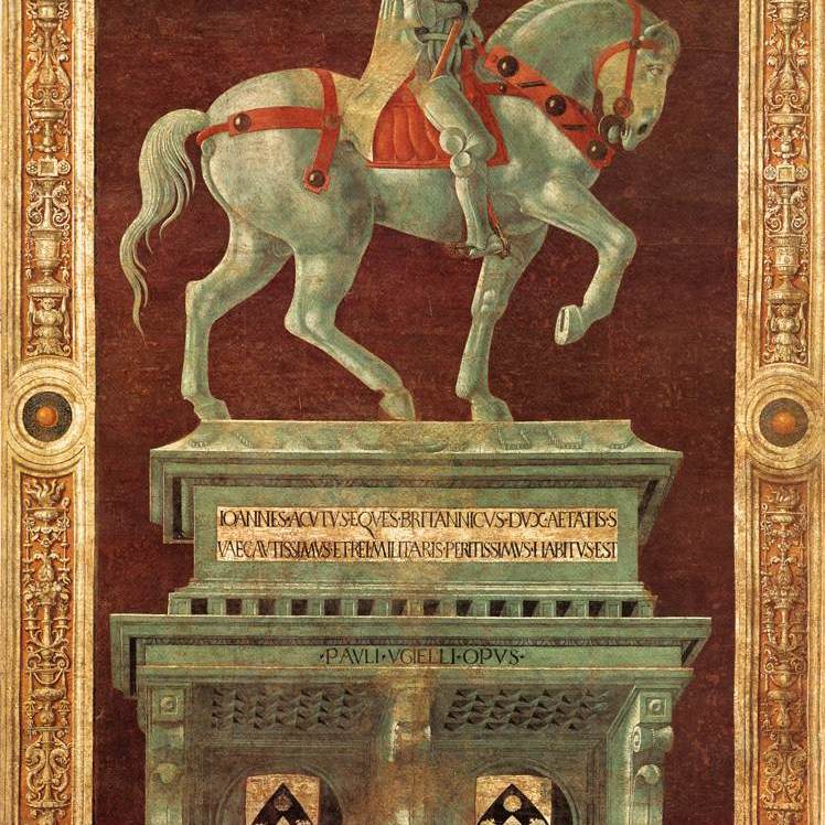Paolo Uccello, Monumento equestre a Giovanni Acuto, 1436