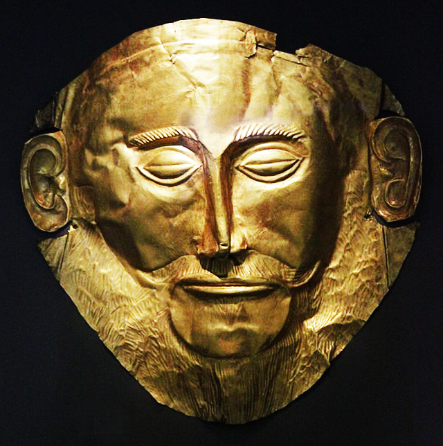 Maschera di Agamennone , 1550 - 1500 a.C.