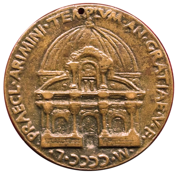 Matteo de Pasti, Medaglia del Tempio Malatestiano, 1450