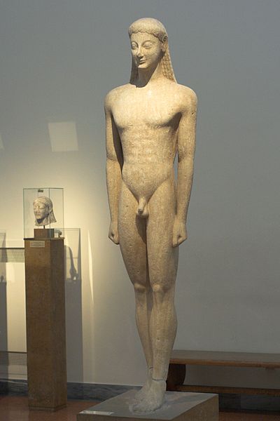 Kouros di Milo, 550 a.C.