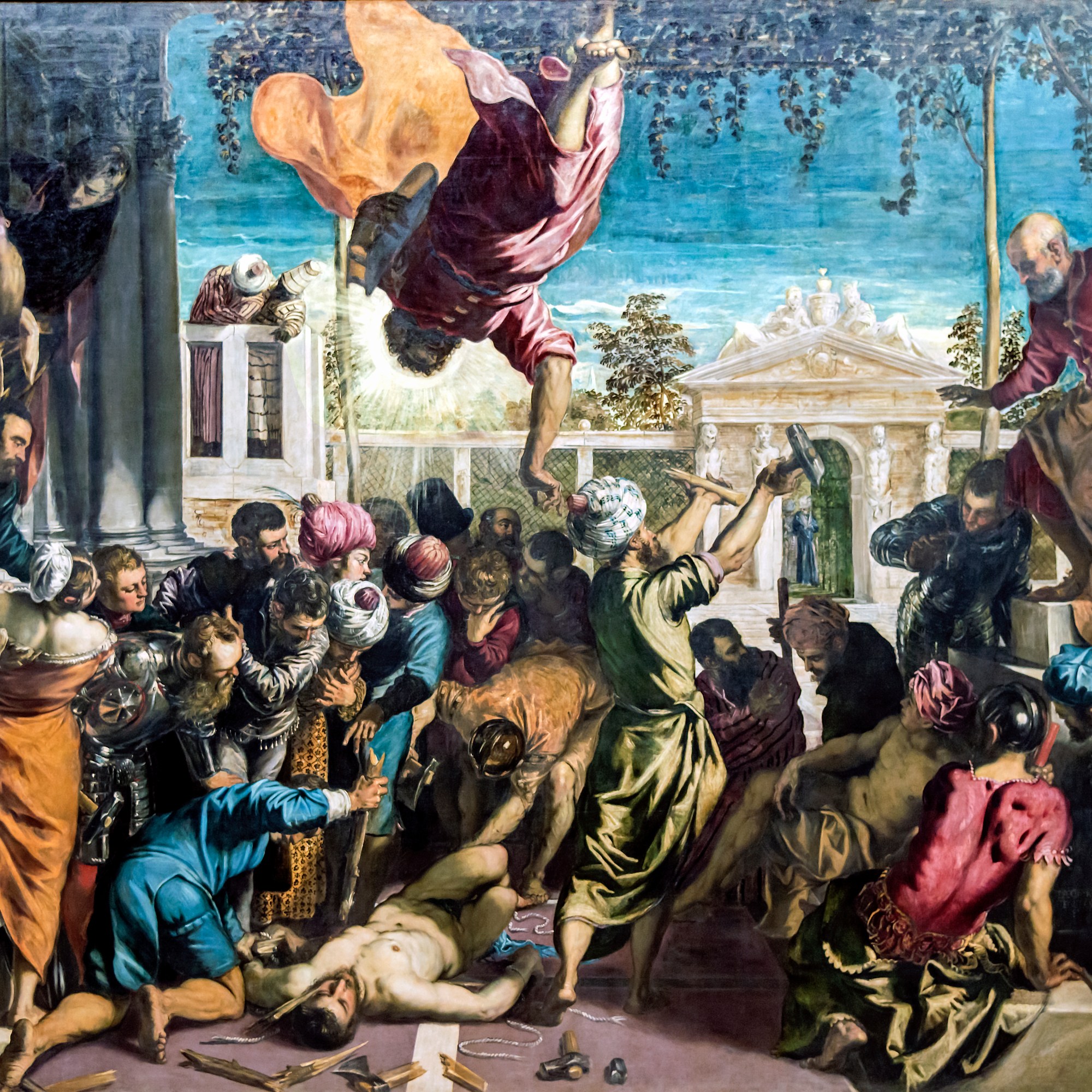 Jacopo Tintoretto, Miracolo dello SchiavJacopo Tintoretto, Miracolo dello Schiavo, 1548