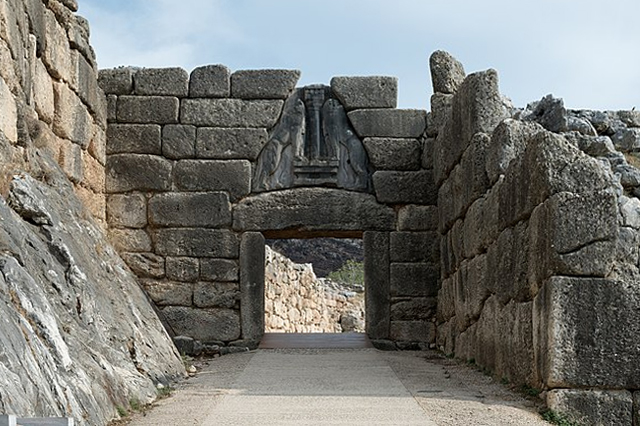 Porta dei leoni, 1300 a.C