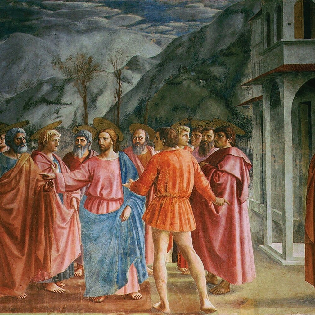 Masaccio, Miracolo del Tributo, 1425