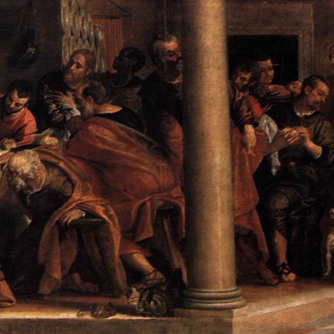 Paolo Veronese, Ultima Cena, 1585 c.ca