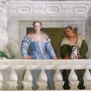 Paolo Veronese, Giustina Giustiniani al balcone, 1560-1561