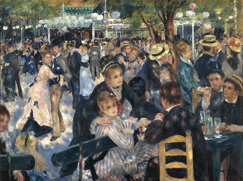 Pierre-Auguste Renoir, Bal au moulin de la Galette, 1876