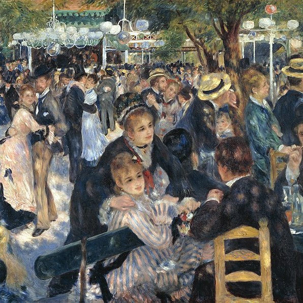 Pierre-Auguste Renoir, Bal au moulin de la Galette, 1876