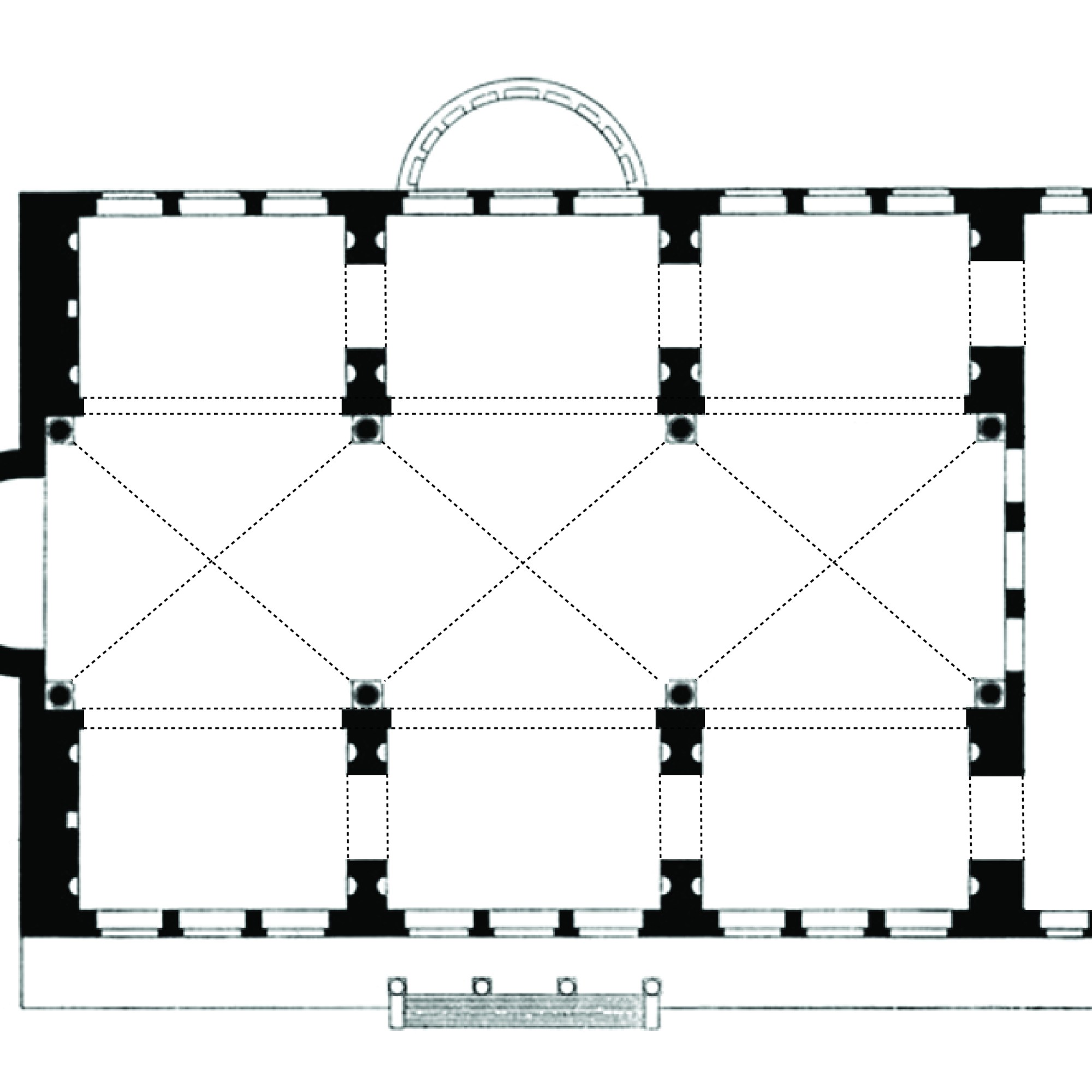 Basilica di Massenzio, 308-312 d.C.