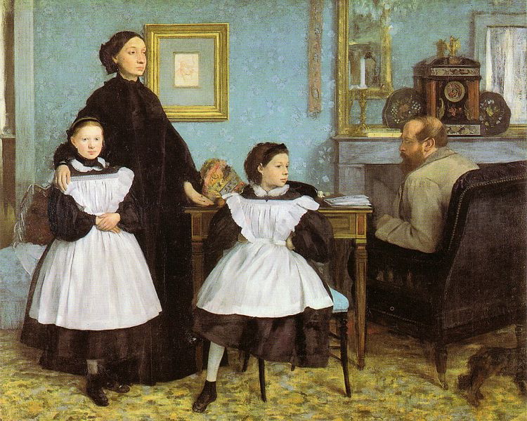 Edgar Degas, La famiglia Bellelli, 1860 - 1862