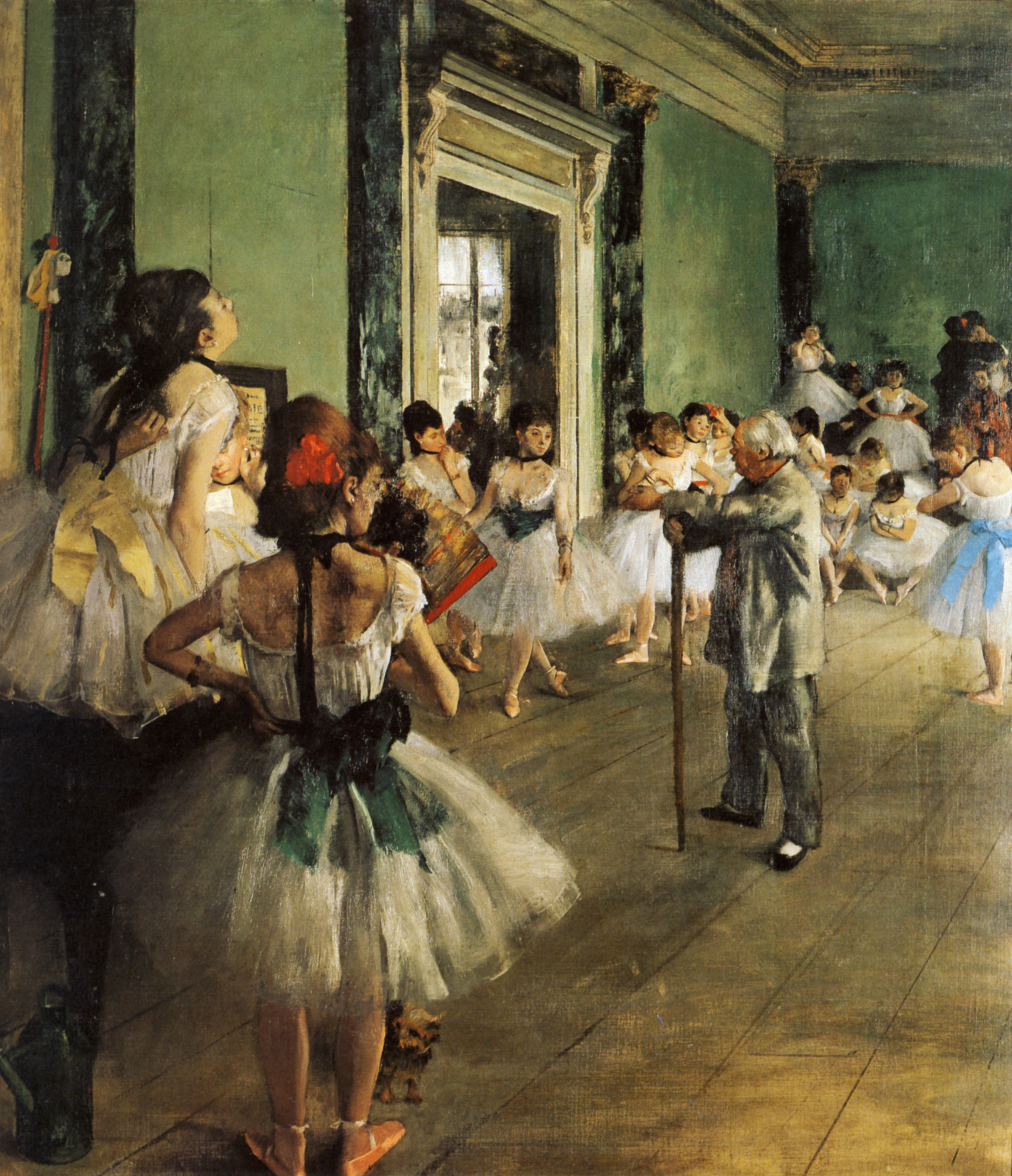 Edgar Degas, La classe di danza, 1875