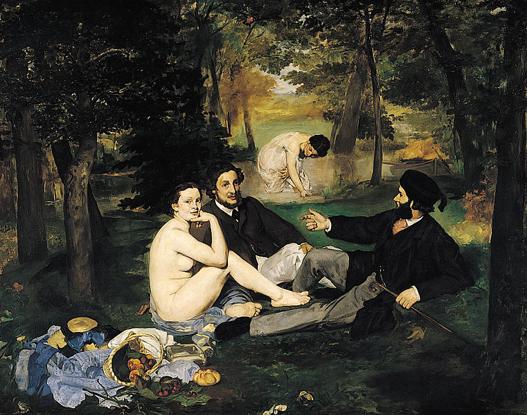 Édouard Manet, Colazione sull'erba, 1863