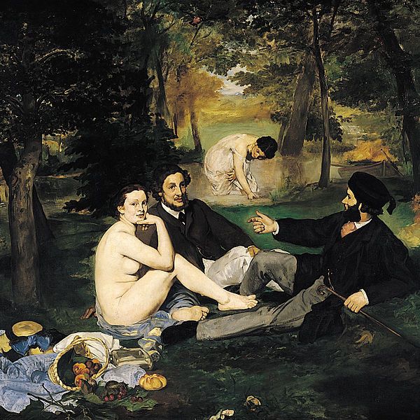 Édouard Manet, Colazione sull'erba, 1862-1863