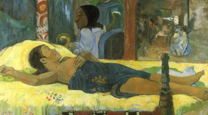 Paul Gauguin, Te tamari no atua (la nascita di Cristo figlio di Dio), 1896