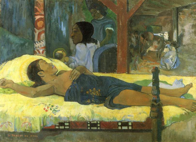 Paul Gauguin, Te tamari no atua (la nascita di Cristo figlio di Dio), 1896