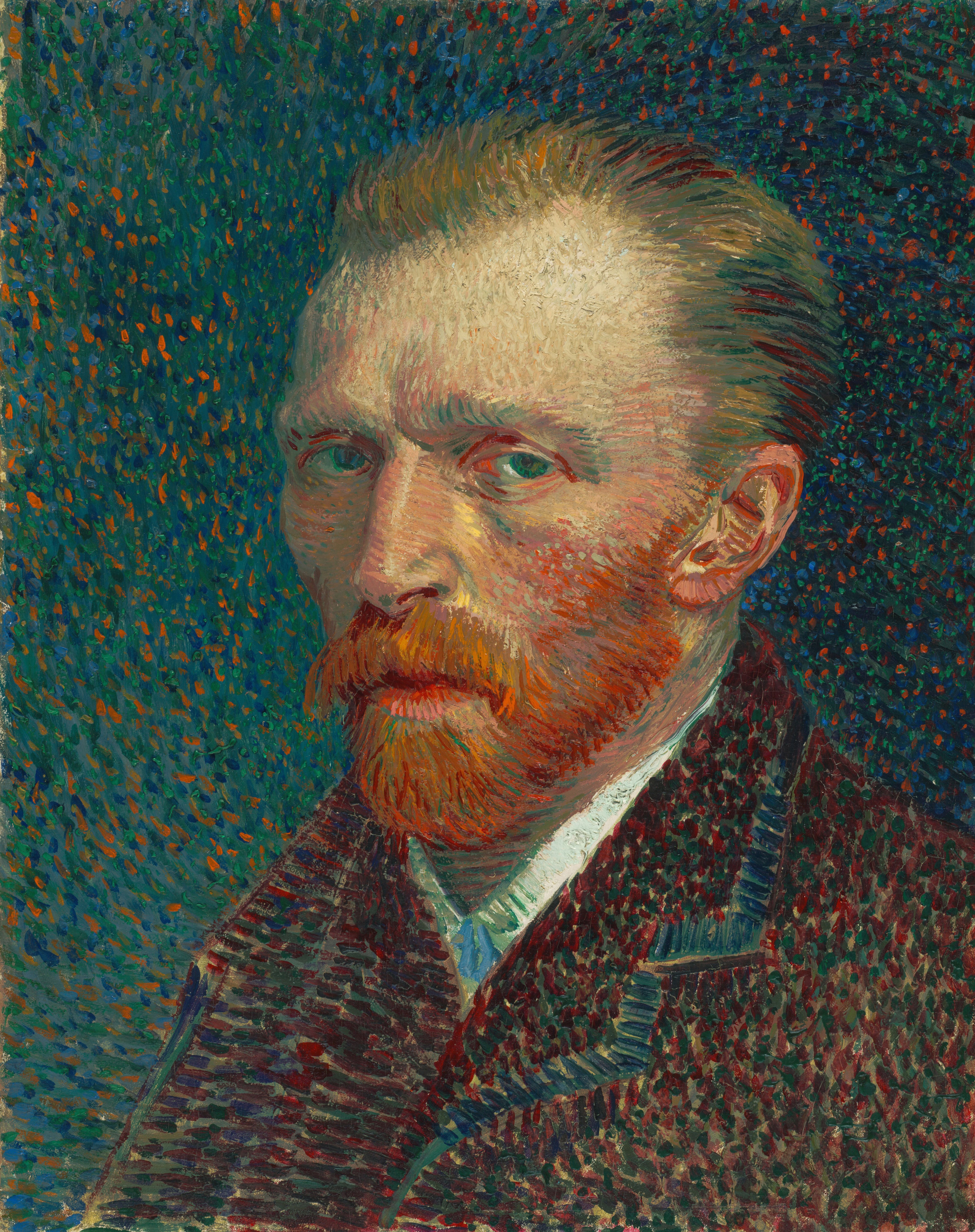 Vincent Van Gogh, Autoritratto, 1887