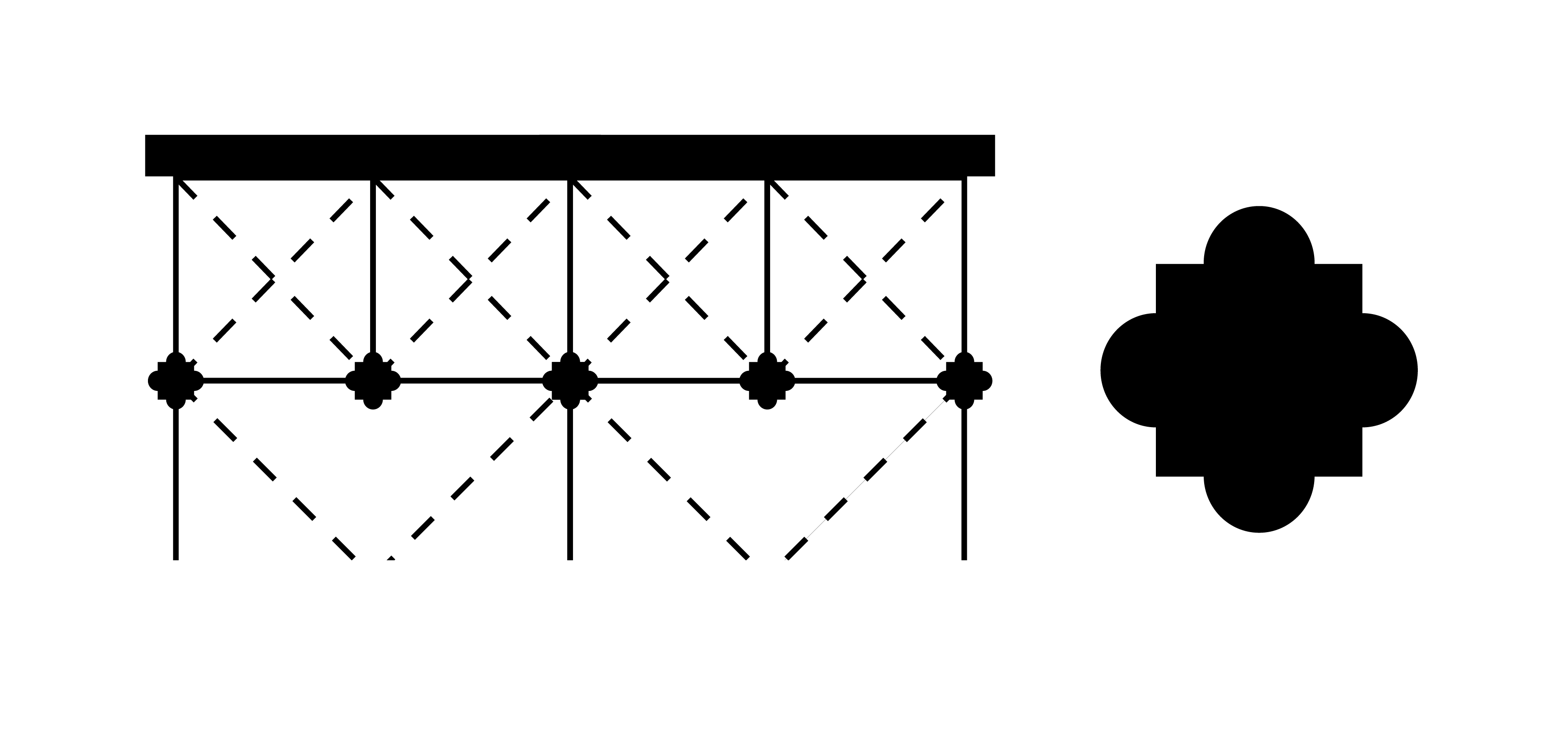 Muro portante e pilastro composito