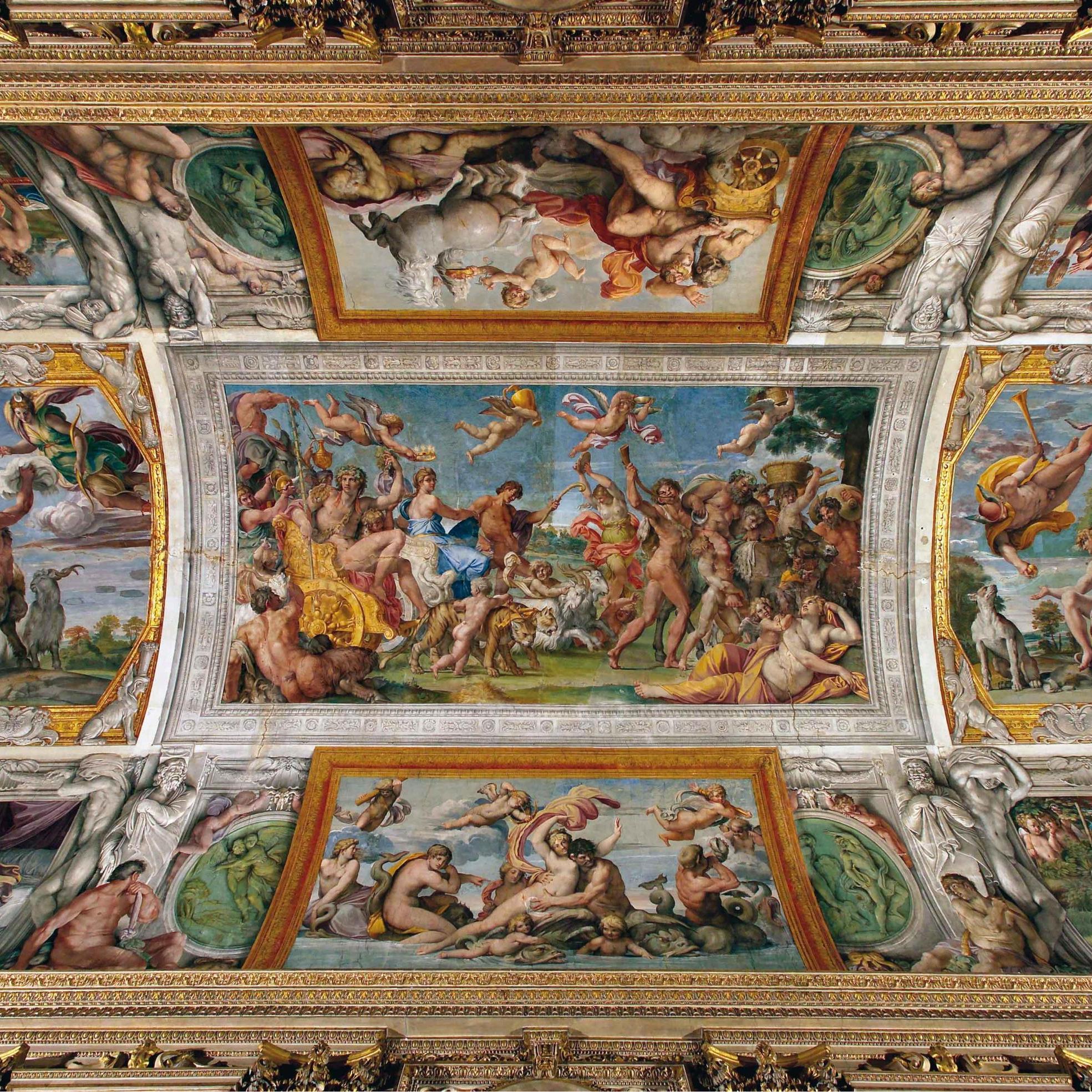 Annibale Carracci, Volta di Palazzo Farnese, 1597 - 1606/1607
