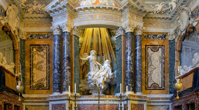 Gian Lorenzo Bernini, Cappella Cornaro con Estasi di Santa Teresa D'Avila, 1644-1651