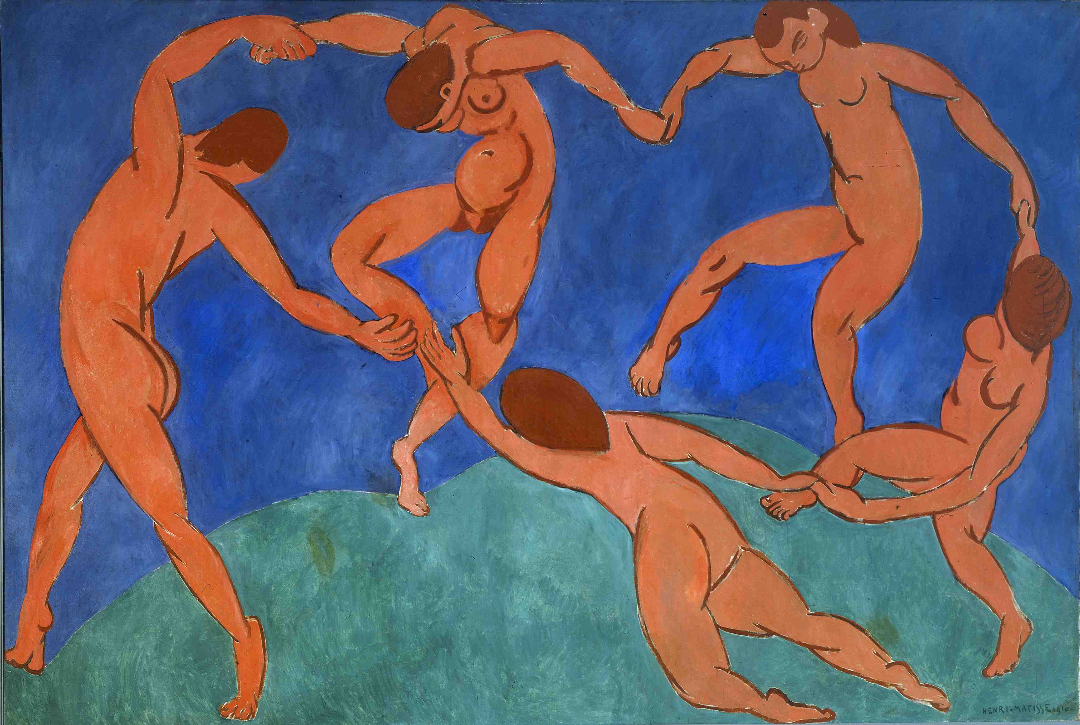 Henri Matisse, La danza, 1909-1910