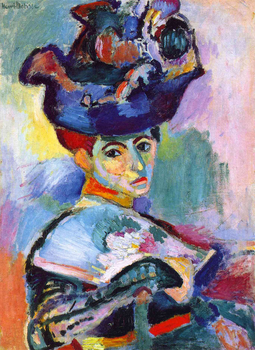 Henri Matisse, Donna col cappello, 1905