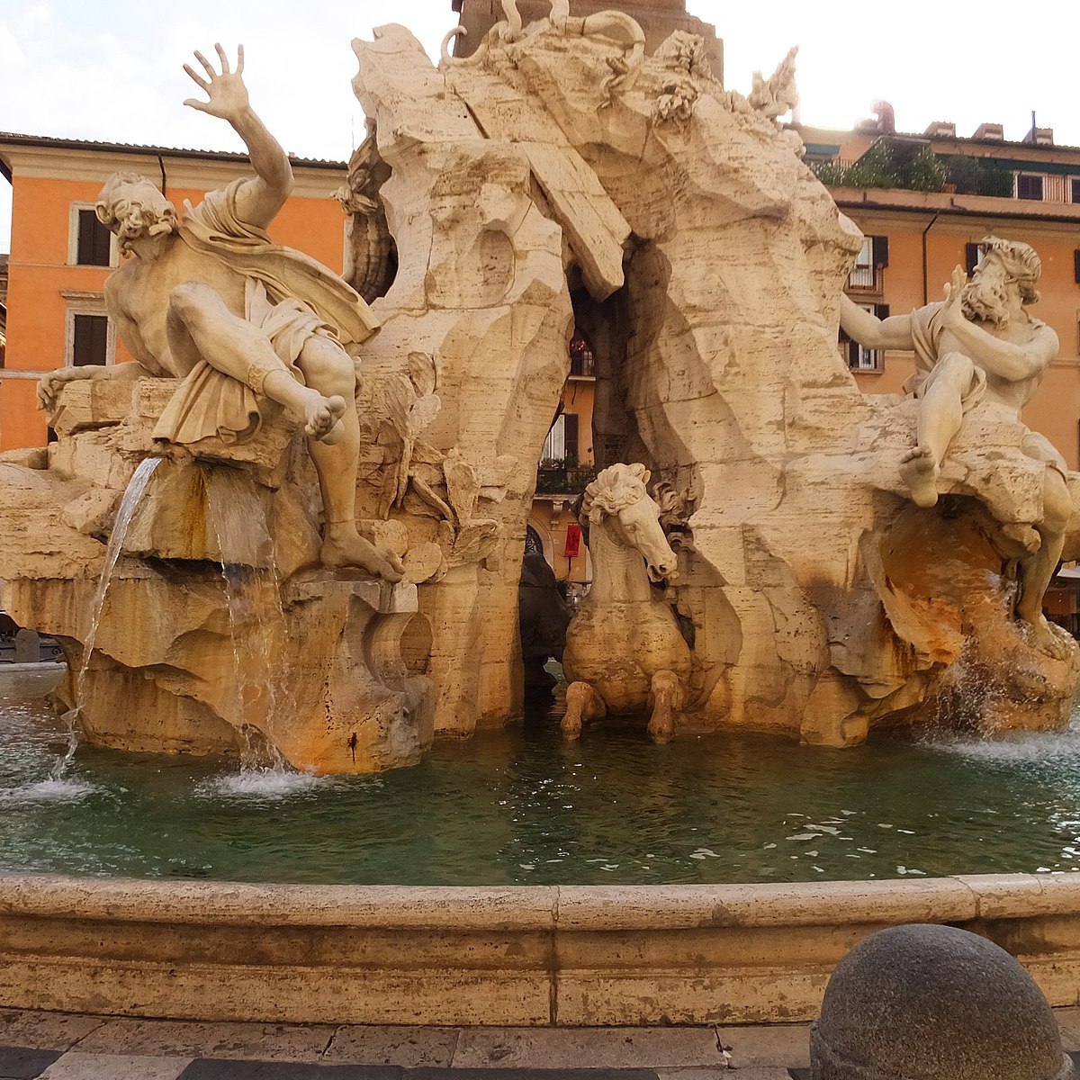 Gian Lorenzo Bernini, Fontana dei quattro fiumi, 1645-1652