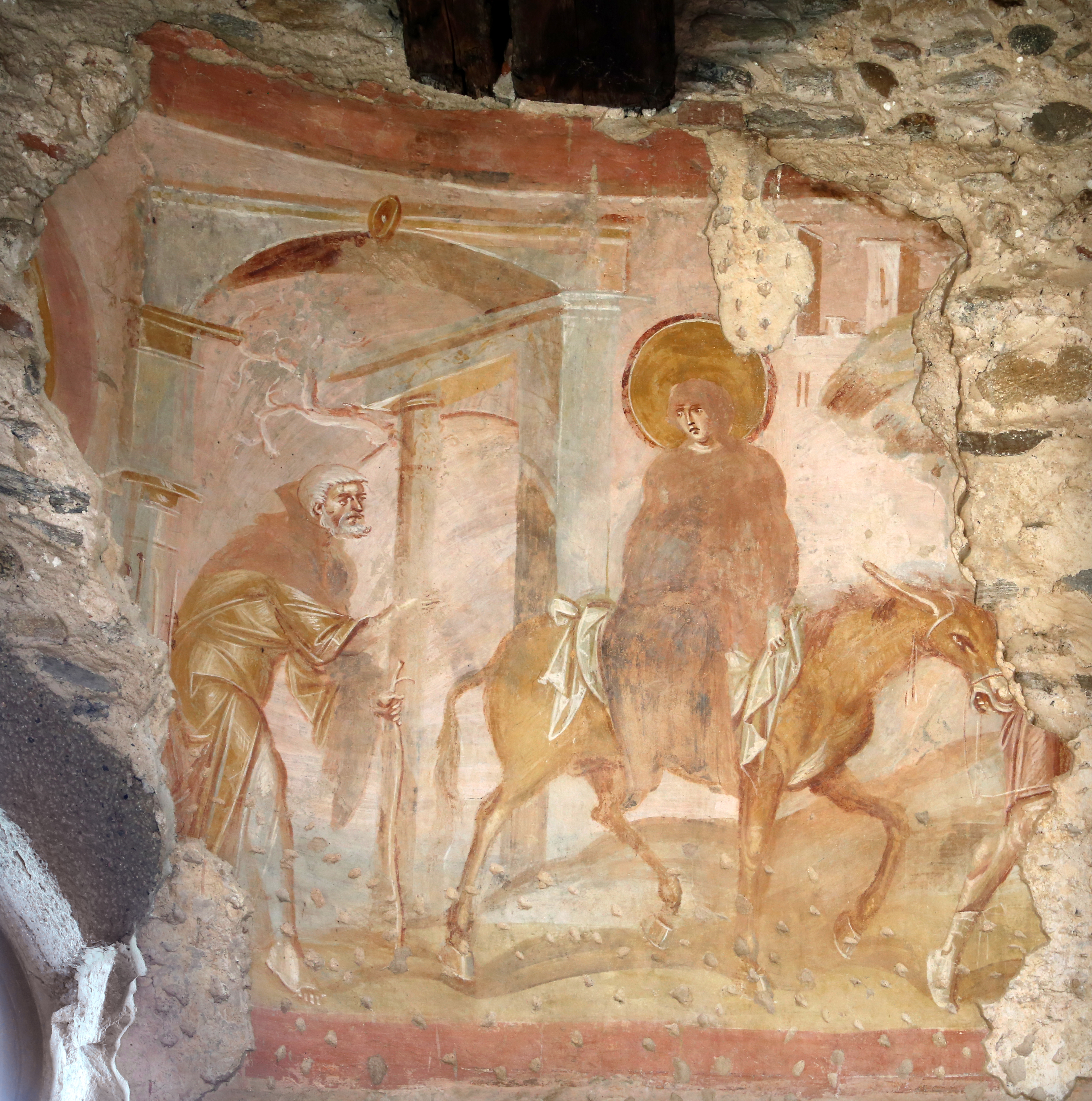 Maestro di Castelprio, Viaggio a Betlemme, tra l'850 e il 950 c.ca