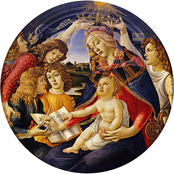 Sandro Botticelli, Madonna del Magnificat, 1483