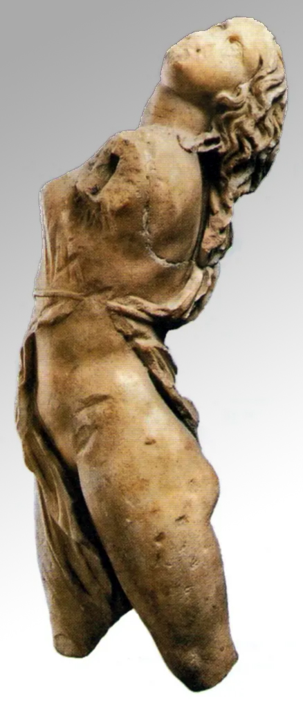 Skopas, Menade danzante, 330 a.C. c.ca (copia romana del I secolo d.C. da un originale in bronzo)