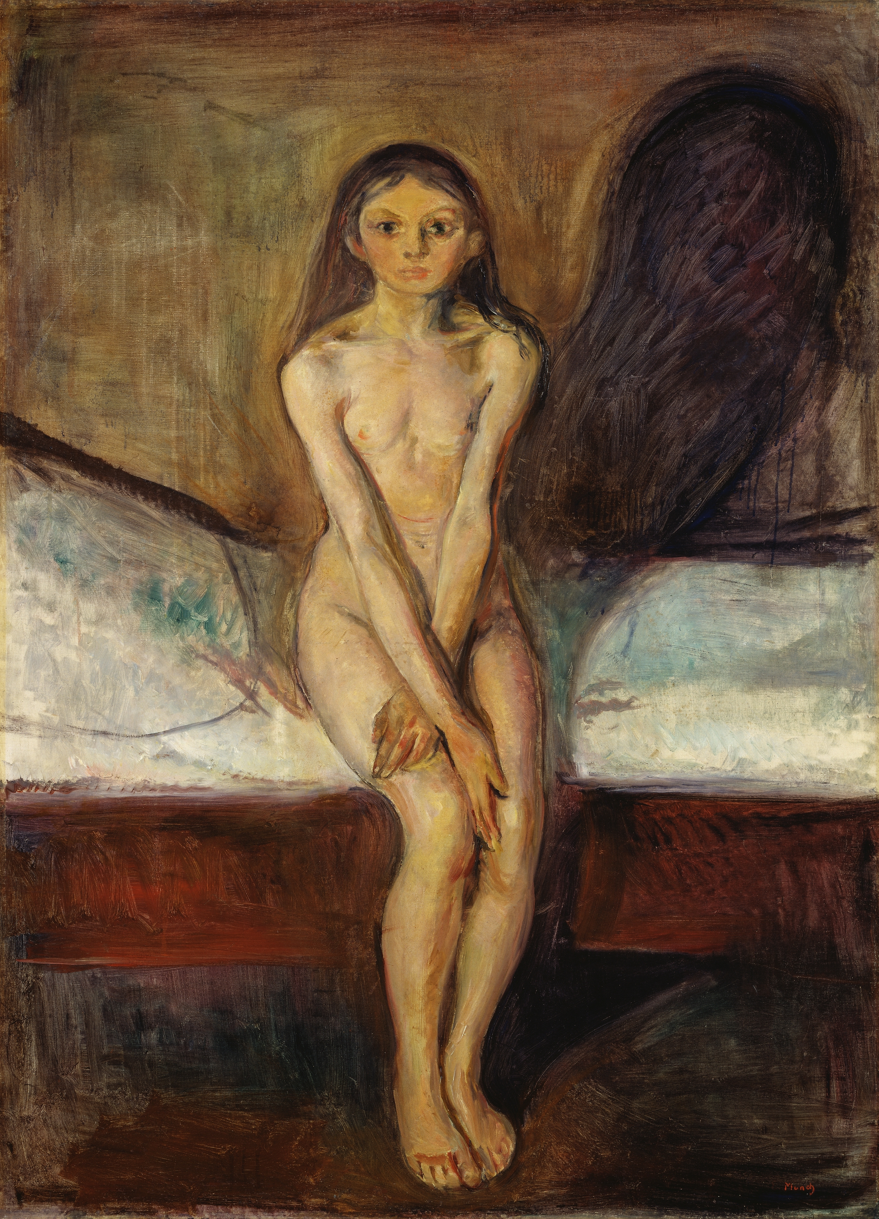 Edvard Munch, Pubertà, 1895