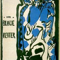 Vasilij Kandinskij, Progetto di copertina per il Der Blaue Reiter Almanach, 1911