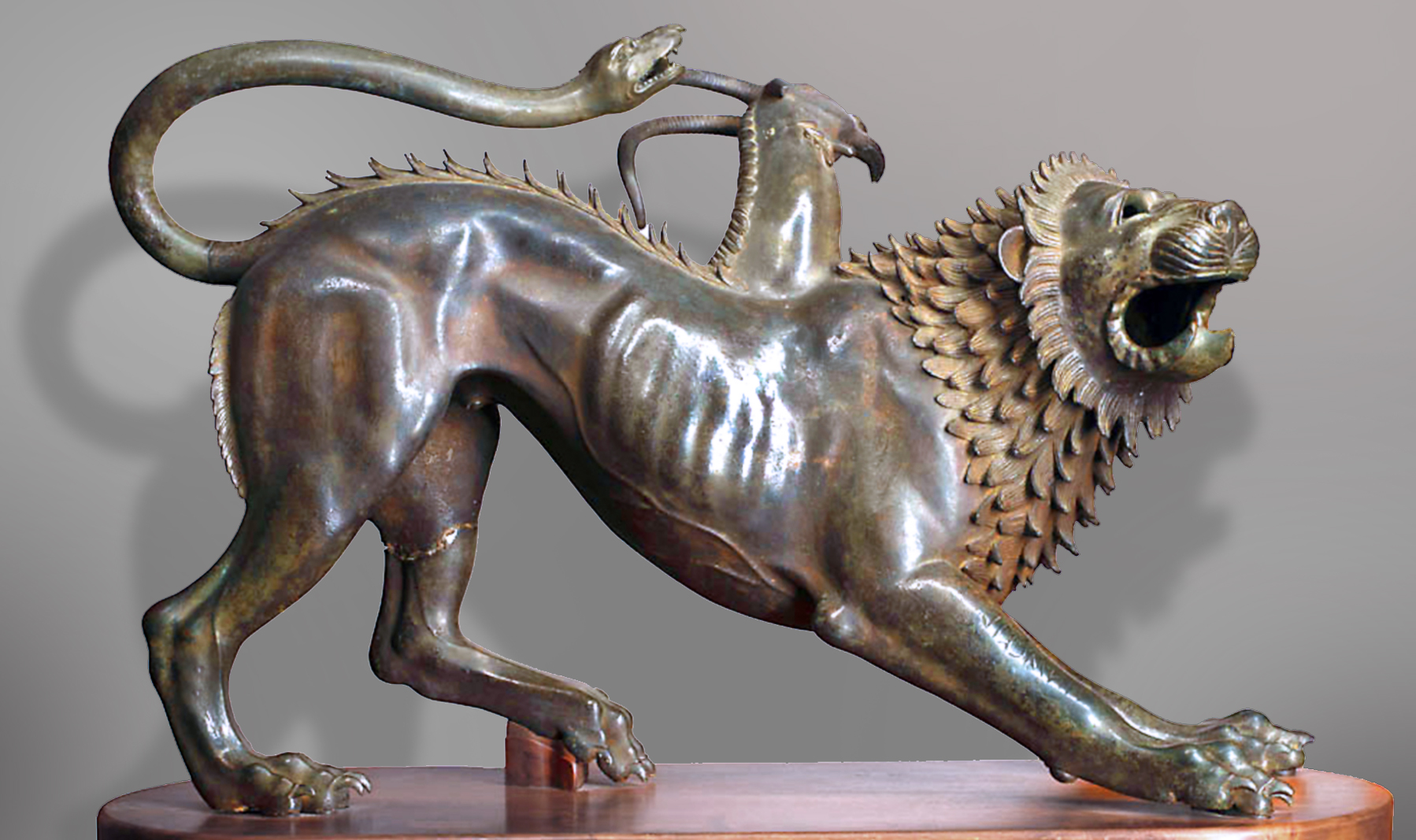Chimera di Arezzo, V-IV sec a.C.