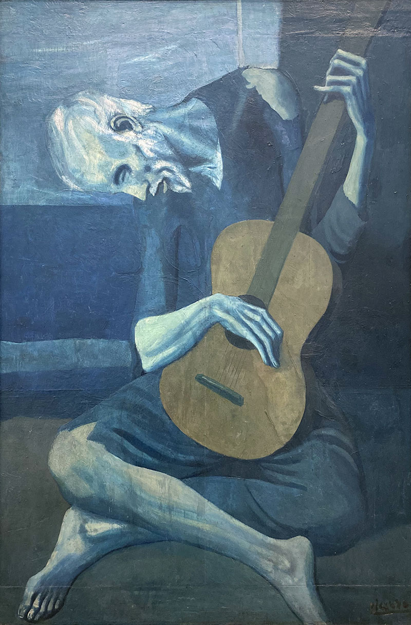 Pablo Picasso, Il vecchio chitarrista cieco, 1903