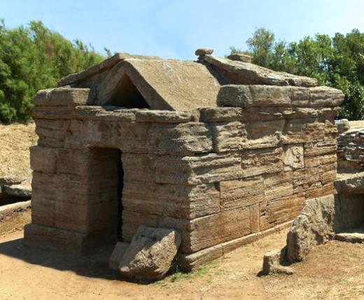 Tomba del bronzetto dell'offerente, 540 - 530 a.C.