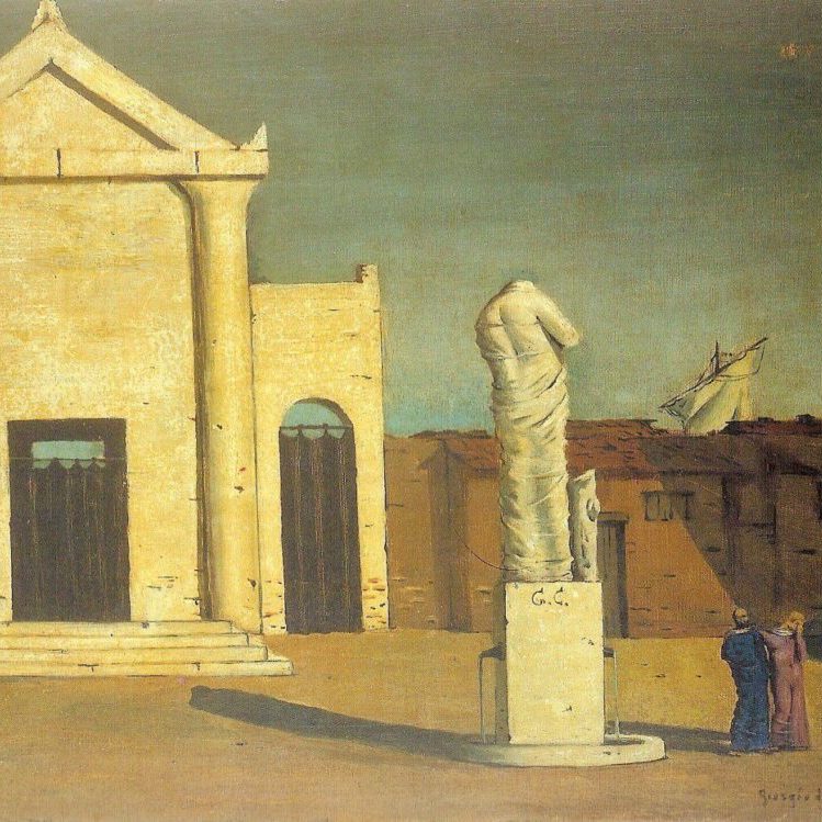 Giorgio de Chirico, Enigma di un pomeriggio d'autunno, 1910