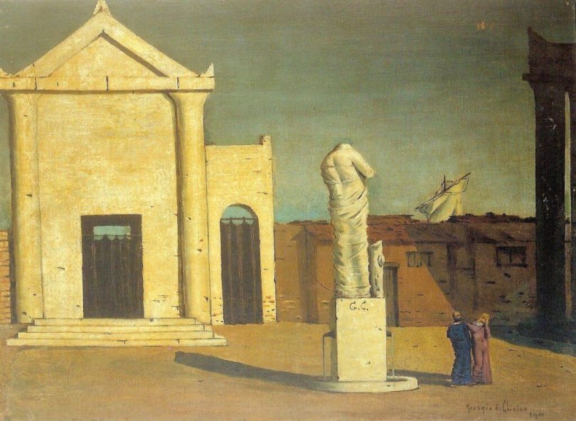 Giorgio de Chirico, Enigma di un pomeriggio d'autunno, 1910