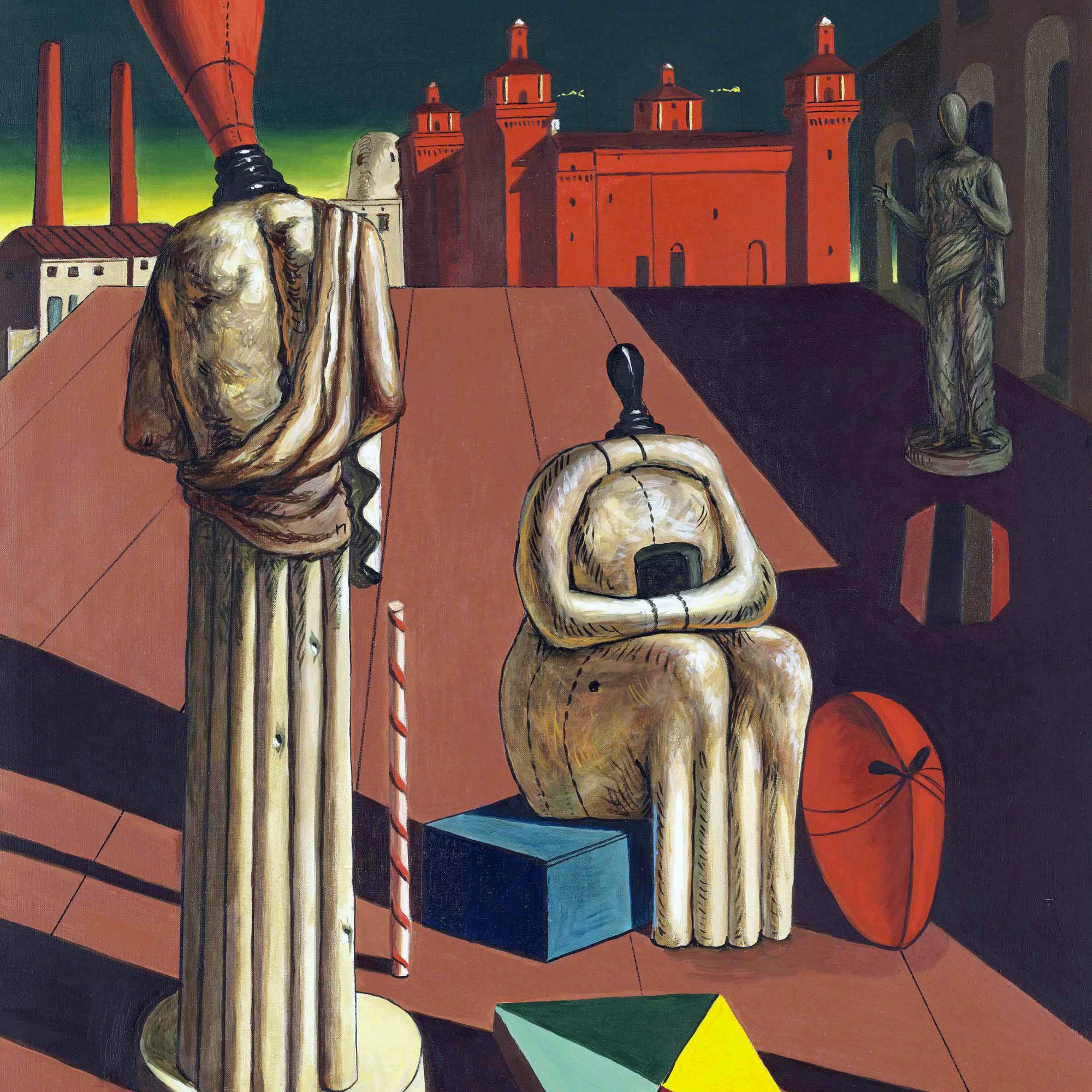 Giorgio de Chirico, Le muse inquietanti, 1918