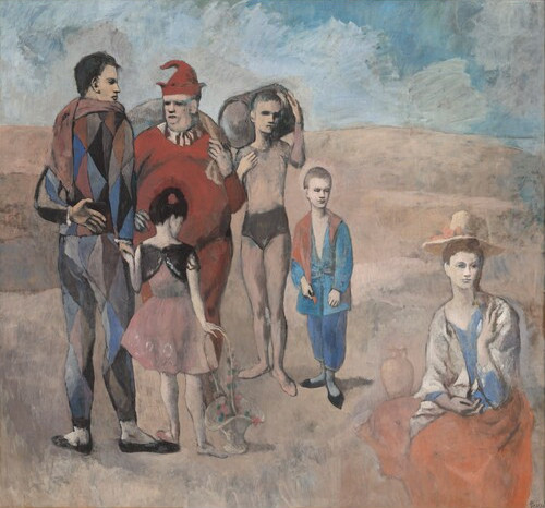 Pablo Picasso, Famiglia di Saltimbanchi, 1905