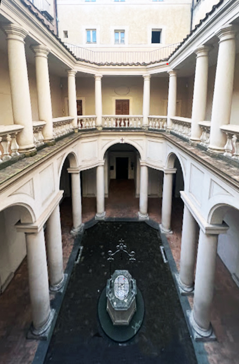 Francesco Borromini, San Carlo alle Quattro Fontane (chiostro), 1634-1644