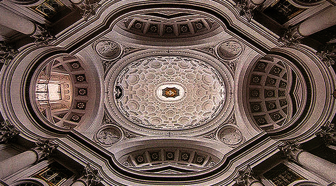 Francesco Borromini, San Carlo alle Quattro Fontane (volta), 1634-1644