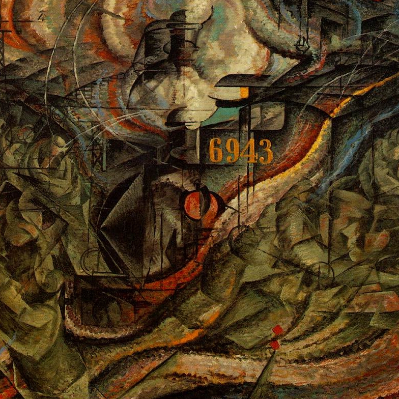 Umberto Boccioni, Stati d'animo: gli addii - seconda versione, 1911