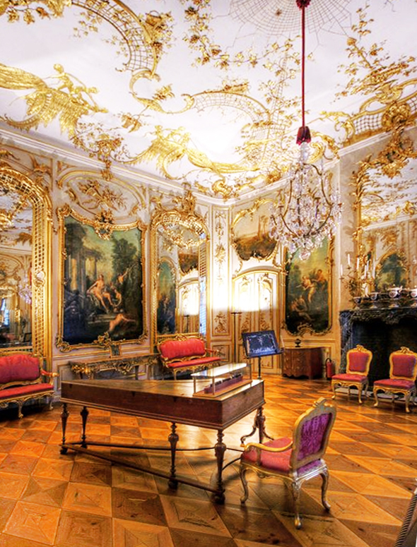 Georg Wenzeslaus von Knobelsdorff, Sala della Musica, 1746